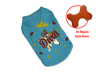 POLO FRANELA PERRO Y GATO BVD DISEÑO'S PET BIVIDI TALLA 1 + OBSEQUIO