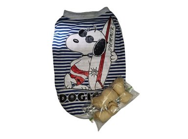 POLO FRANELA PERRO Y GATO BVD DISEÑO'S PET MANGA CERO TALLA 2