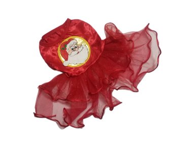 VESTIDO ROJO NAVIDEÑO PARA MASCOTA TALLA 1
