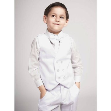 CONJUNTO NIÑO BHUKI BLANCO TRAJE FORMAL BAUTIZO