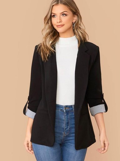 BLAZER SACO EN NEGRO