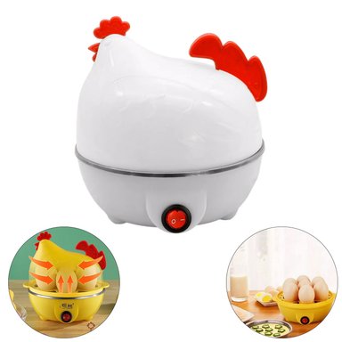 GALLINA HERVIDOR COC040BL HASTA 7 HUEVOS O COCEDOR ELÉCTRICO BLANCO