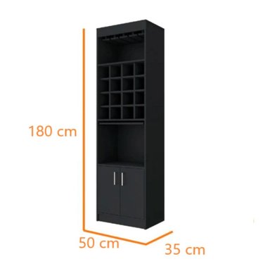 MUEBLE BAR 73 EXPERIENCE SILMA NEGRO - 4