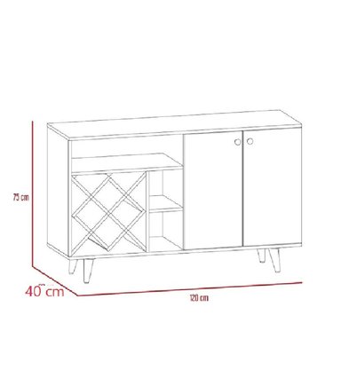 MUEBLE BAR 73 EXPERIENCE TOVITI TOVITE MULTICOLOR - 4