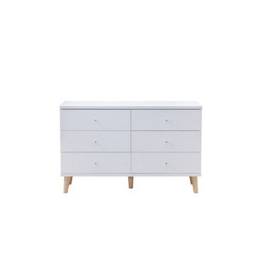 COMODA 73 EXPERIENCE CAMILA 6 CAJONES BLANCO