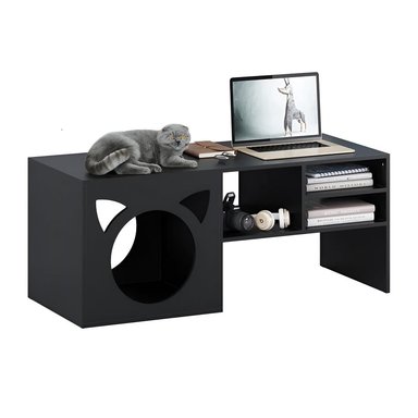 MESA AUXILIAR 73 EXPERIENCE CUPEG NEGRO 110X45CM MASCOTA