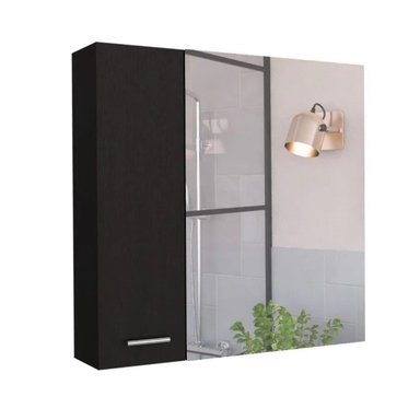 ESTANTE DE BAÑO ALAIN COLOR NEGRO 73 EXPERIENCE