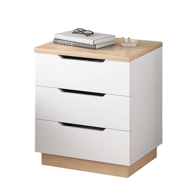 VELADOR JULDI COLOR BLANCO Y COIGUE