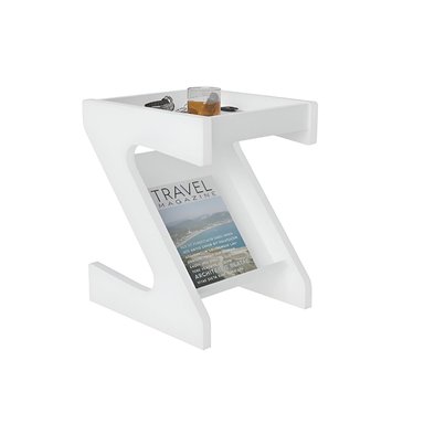 MESA AUXILIAR ZETA COLOR BLANCO 73 EXPERIENCE - 1