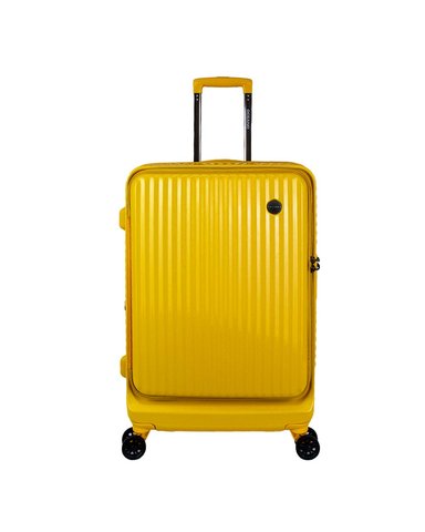 MALETA OCEANO TENESSE AMARILLO MEDIANO