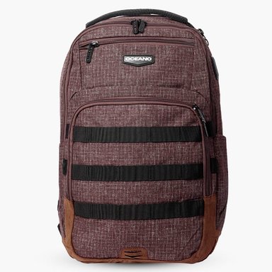 MOCHILA OCEANO MARRÓN SCHOOL MARRON JASP