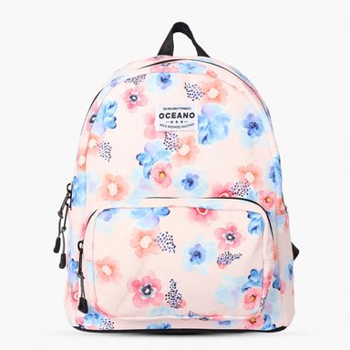 MOCHILA OCEANO LANIS ROSA FLOR