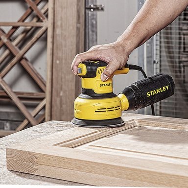 LIJADORA EXCÉNTRICA 125 MM 300W 13000 RPM STANLEY SS30-B2 - 6