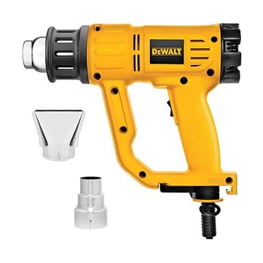 PISTOLA DE CALOR 2000 W 600 °C + 2 BOQUILLAS DEWALT - D26411-B2C