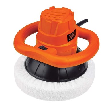 PULIDORA ORBITAL 10' 120 W 3200 RPM + 3 BONETES BLACK + DECKER - KP12K-B2