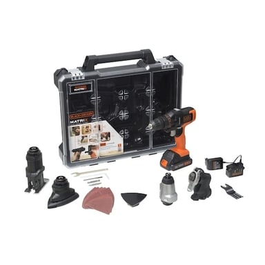 TALADRO 20V MATRIX KIT 6 EN 1 BLACK+DECKER  MTX20K6A-B2C - 4