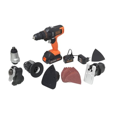 TALADRO 20V MATRIX KIT 6 EN 1 BLACK+DECKER  MTX20K6A-B2C - 5