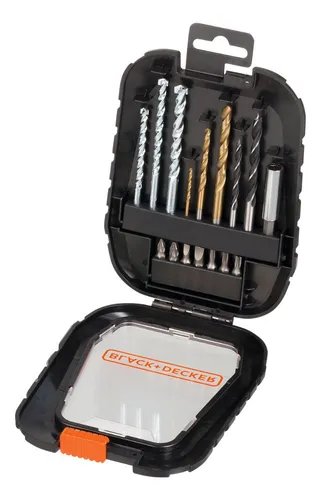 TALADRO ATORNILLADOR 10MM 20V BLACK AND DECKER BCD702C1-K2 COLOR NARANJA - 3