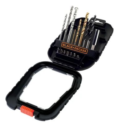 TALADRO ATORNILLADOR 10MM 20V BLACK AND DECKER BCD702C1-K2 COLOR NARANJA - 4