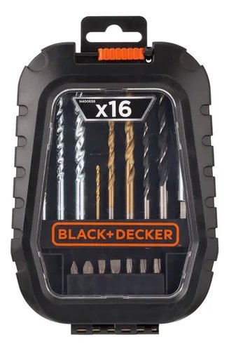 TALADRO ATORNILLADOR 10MM 20V BLACK AND DECKER BCD702C1-K2 COLOR NARANJA - 5