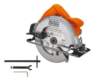 SIERRA CIRCULAR 7 1/4' (184MM) 1500W CORTE EN 90° 62MM BLACK + DECKER - CS1024-B2C