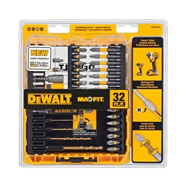 SET DE BROCAS Y PUNTAS 32 PIEZAS DEWALT DWA2SLS32