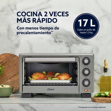 OSTER HORNO CON FREIDORA DE AIRE, DE 17 L GRIS TSSTTV17MAFNS - 5