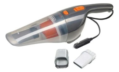 ASPIRADORA PARA AUTO DE 12V BLACK+DECKER BDCV370-LA PLATEADO