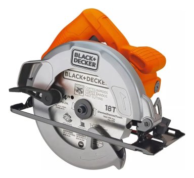 SIERRA CIRCULAR 7 1/4 1400W 5300 RPM BLACK + DECKER NARANJA 50 HZ