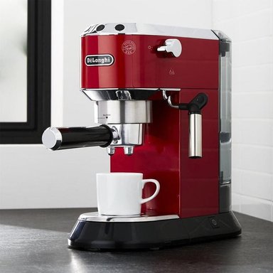 CAFETERA DE ESPRESSO DEDICA STYLE ROJA DELONGHI EC685.R - 8