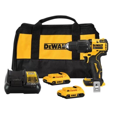 TALADRO PERCUTOR .DEWALT DCD776S2A -B2 20V+ 2 BATERIAS + 1 C AMARILLO