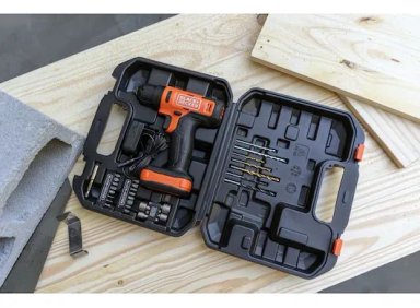 TALADRO PERCUTOR INALÁMBRICO 12V MAX 3/8 MALETÍN BCD712VHDK - 6