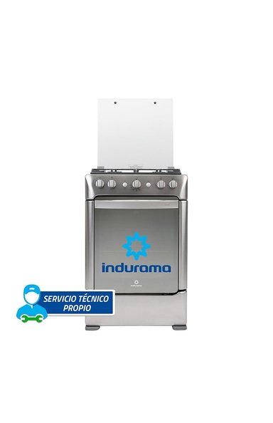 COCINA INDURAMA ZAFIRO CROMA 4 QUEMADORES