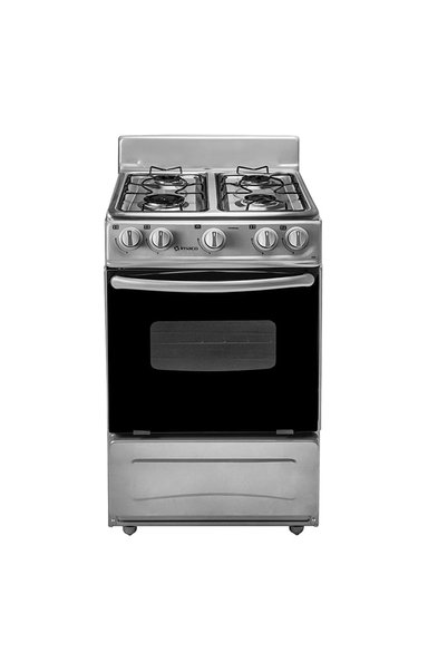 COCINA DE PIE A GAS IMACO 4 QUEMADORES COC 400 50CM GRIS