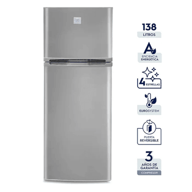 REFRIGERADORA ELECTROLUX TOP FREEZER 138LT ERT18G2HNI