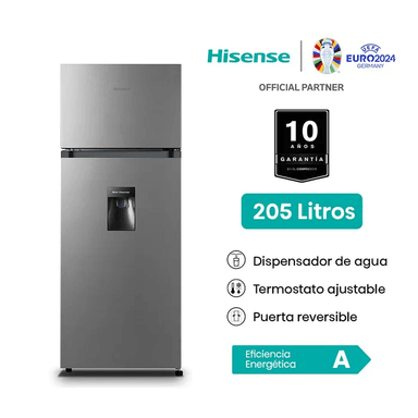 REFRIGERADORA HISENSE TOP FREEZER FROST 205LT RD267H - 1