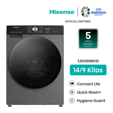 LAVASECA HISENSE 14/9KG CARGA FRONTAL WD3S1443BT