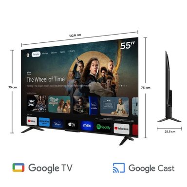 TV IFFALCON 55' 4K ULTRA HD GOOGLE TV SMART TV 55U65 - 2
