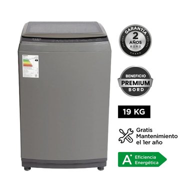LAVADORA BORD 19KG GRIS WM19TLG-M