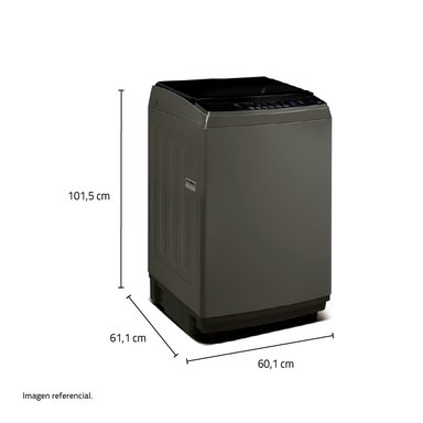LAVADORA AUTOMÁTICA INDURAMA 16LT LRI-16DTN - 2