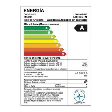 LAVADORA AUTOMÁTICA INDURAMA 16LT LRI-16DTN - 4