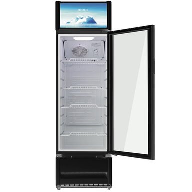 VITRINA EXHIBIDORA BORD VERTICAL 211LT EX211-M BLANCO - 1