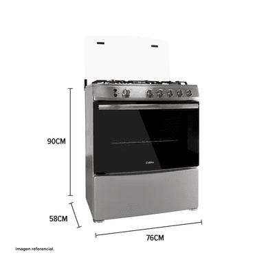 COCINA COLDEX 5 HORNILLAS 76CM CX765PLUS - 2