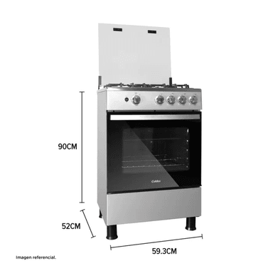 COCINA COLDEX 4 HORNILLAS 60CM CX605PLUS - 2