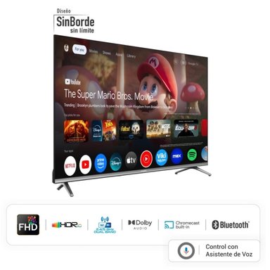 TV HYUNDAI 43' QLED GOOGLE TV HYLED4326QG - 2