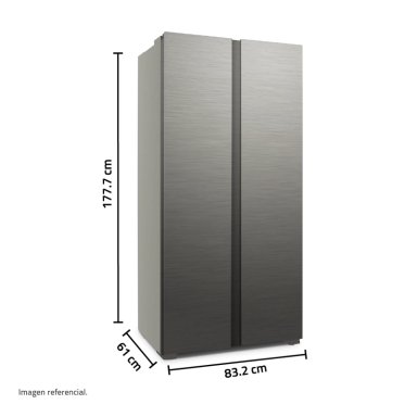 REFRIGERADORA INDURAMA 428LT RI-769 NO FROST CROMA - 4