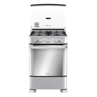 COCINA DE PIE A GAS MABE 4 HORNILLAS 60 CM CMP6030FX1 INOXIDABLE - 4