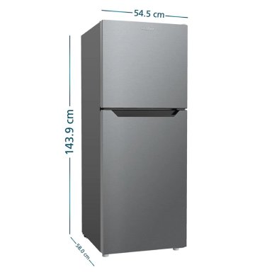 REFRIGERADORA MABE 196LT TOP FREEZER RMN220PVPRX0 INOX - 2