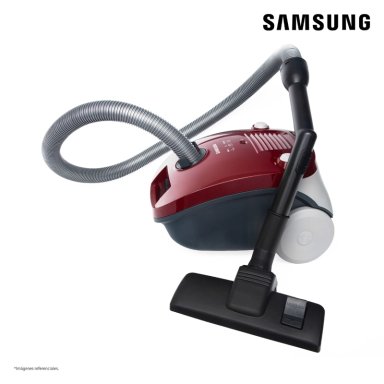 ASPIRADORA SAMSUNG DUST BLOWING 2000W VCC4190V3E/XZS VINO RUBÍ