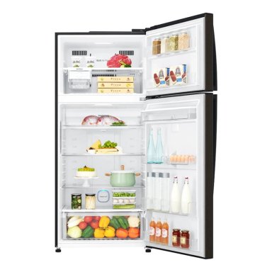 REFRIGERADORA LG 509LT HYGIENE FRESH GT51SGD NEGRO ACERO - 4